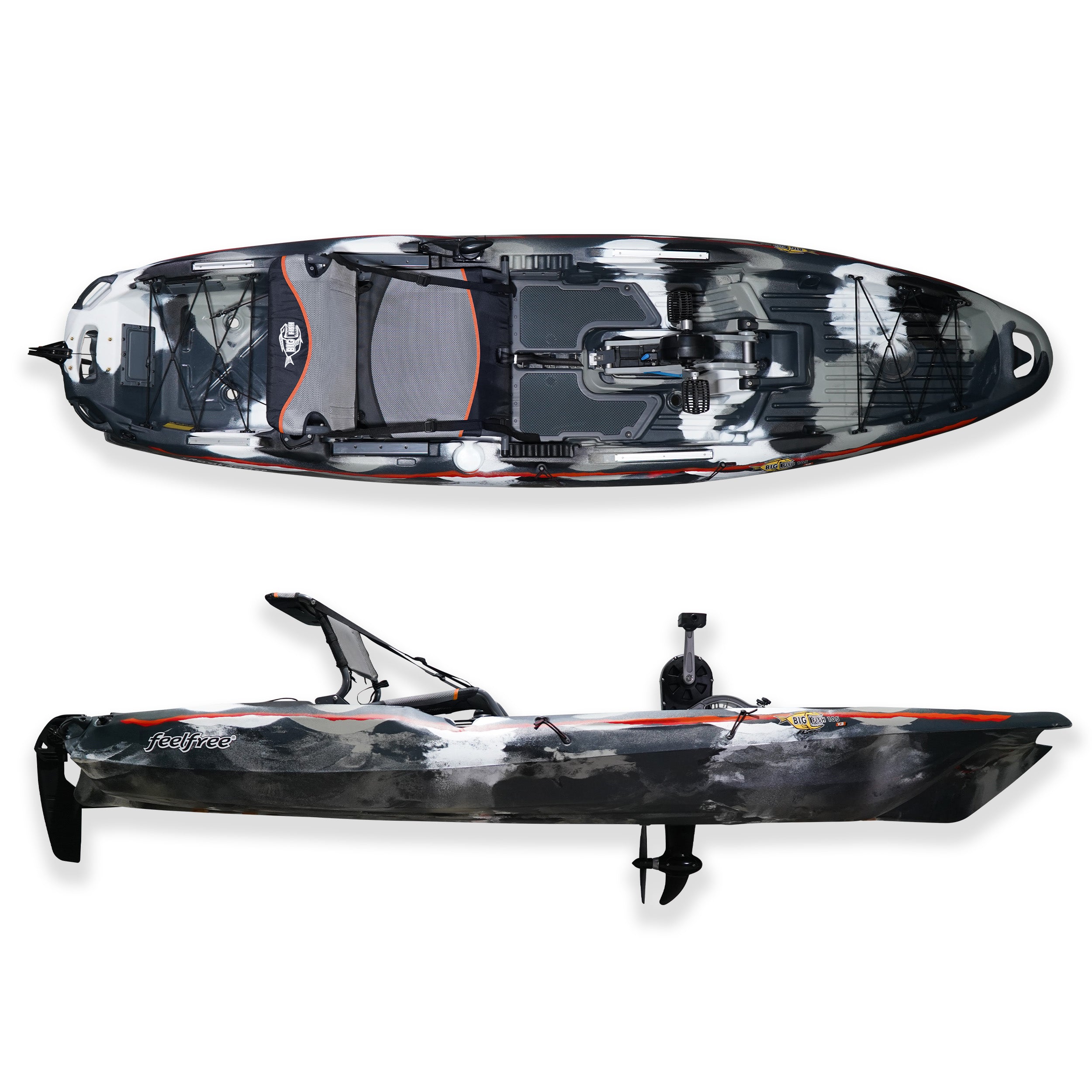 Big Fish 105 V3 Pedal Kayak