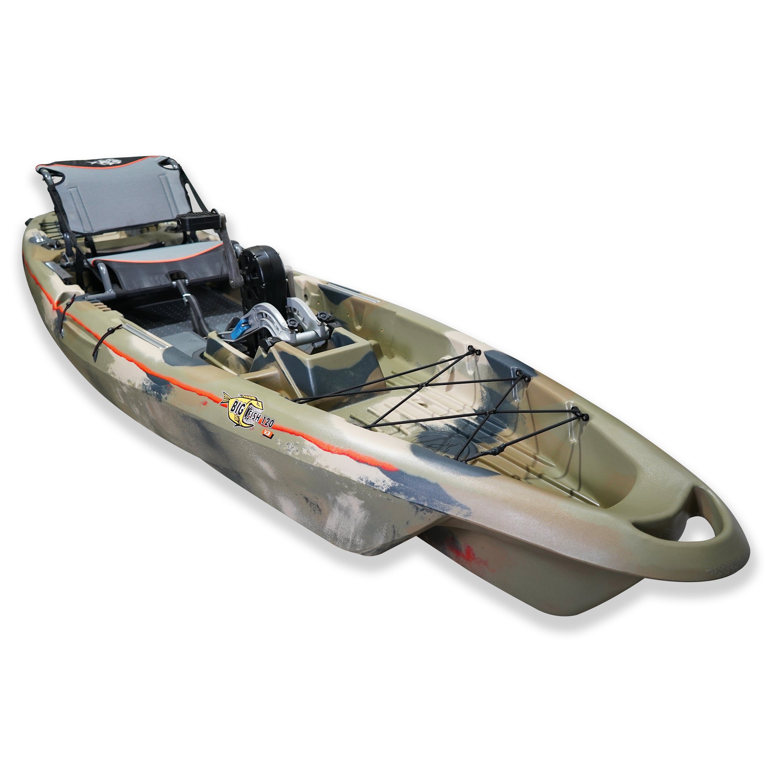 3 Waters Big Fish 120 Pedal Drive Fishing Kayak