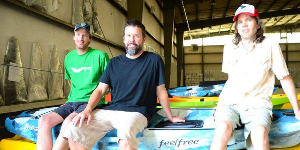 In the News - Kayak Distributorship Opens in Swannanoa