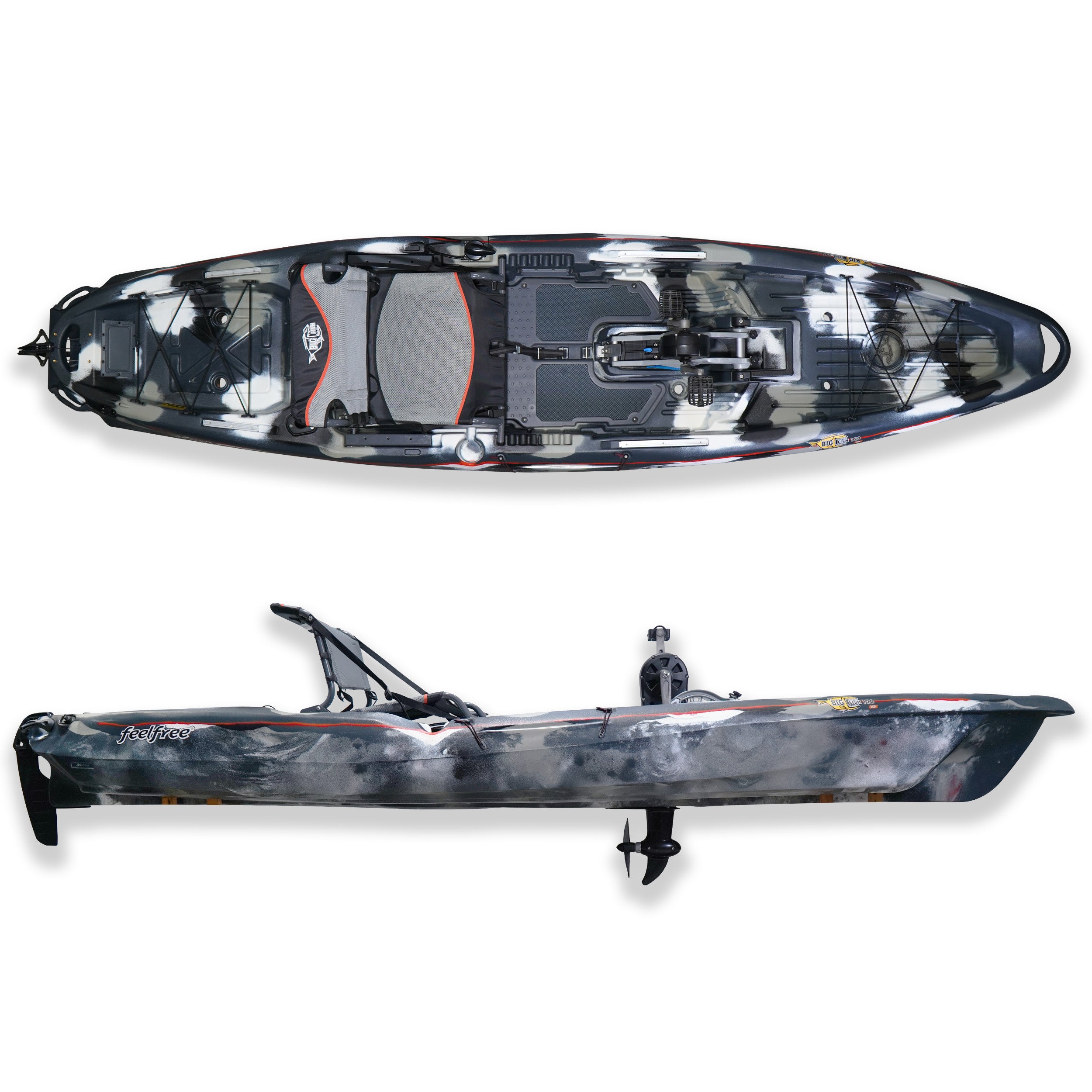 Big Fish 120 V3 - PDL – Feelfree Kayaks