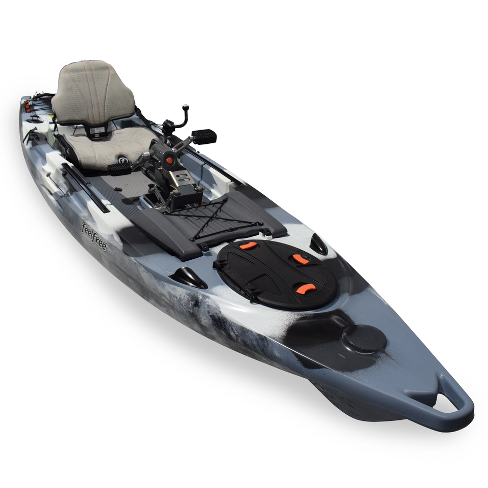 feelfree lure 13.5 fish finder Feelfree Lure 13.5 V2 Fishing Kayak Winter Camo