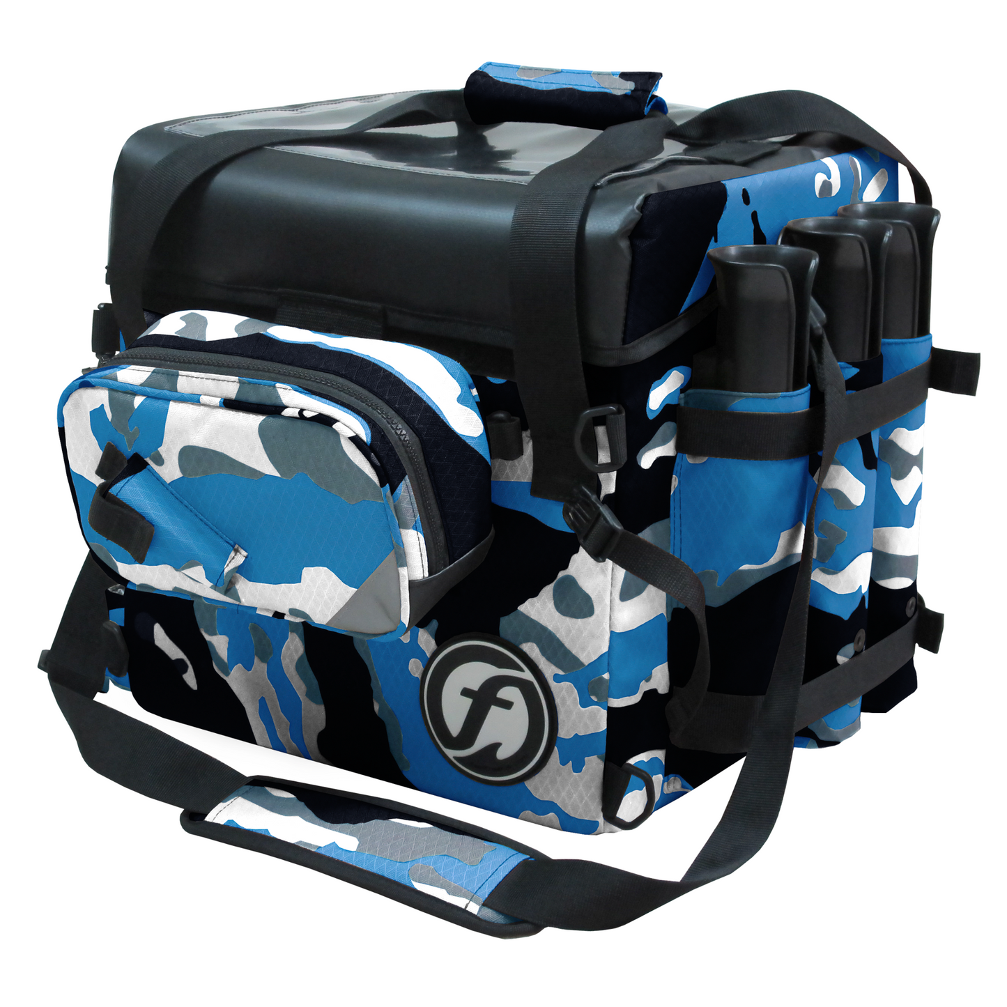cratepak max kayak tackle bag Crate Caddy The product features multiple storage pockets BlackPak Pro Kayak Fishing Crate