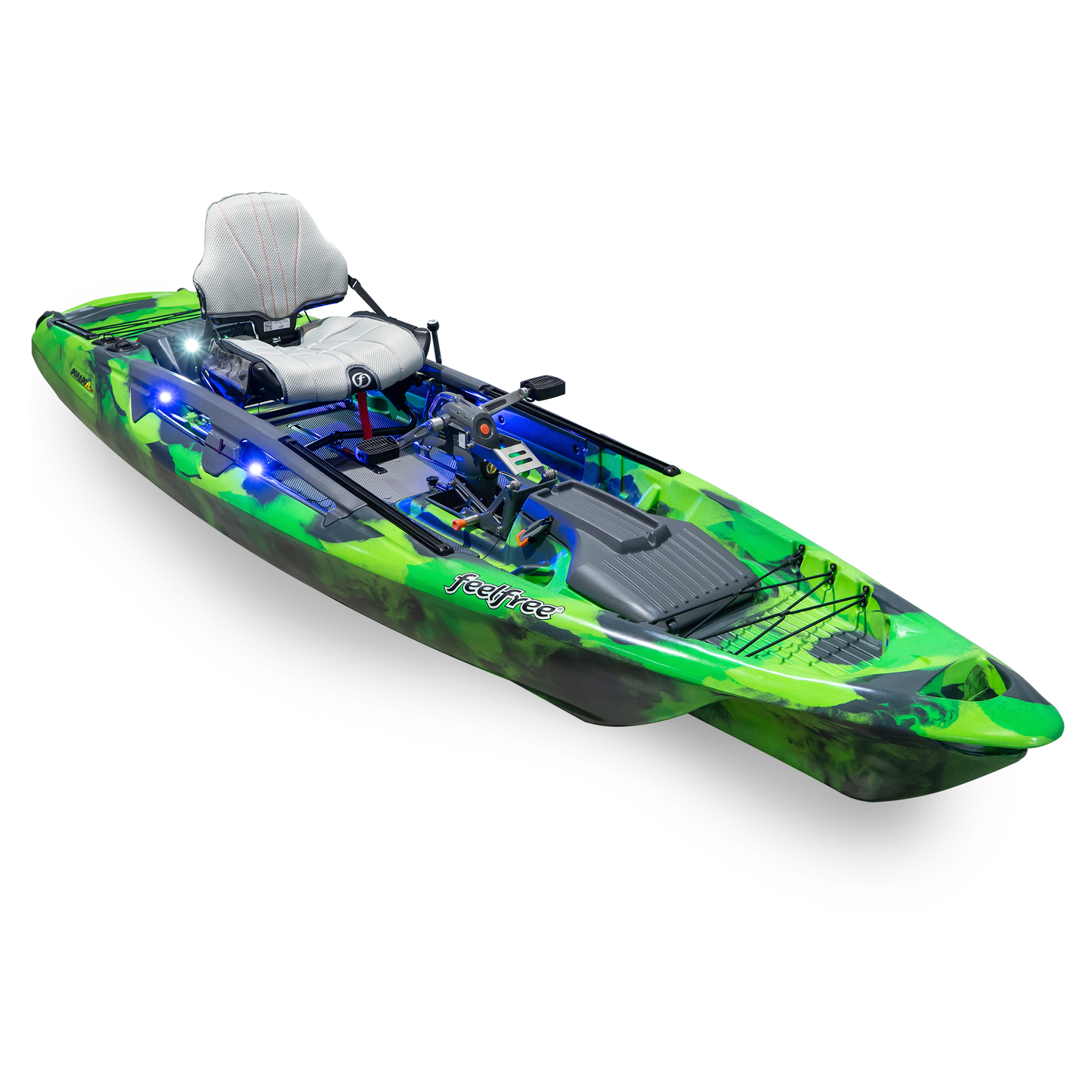 feelfree lure overdrive v2 fishing kayak Dorado V2-48v w/Overdrive Pedal System – Feelfree Kayaks